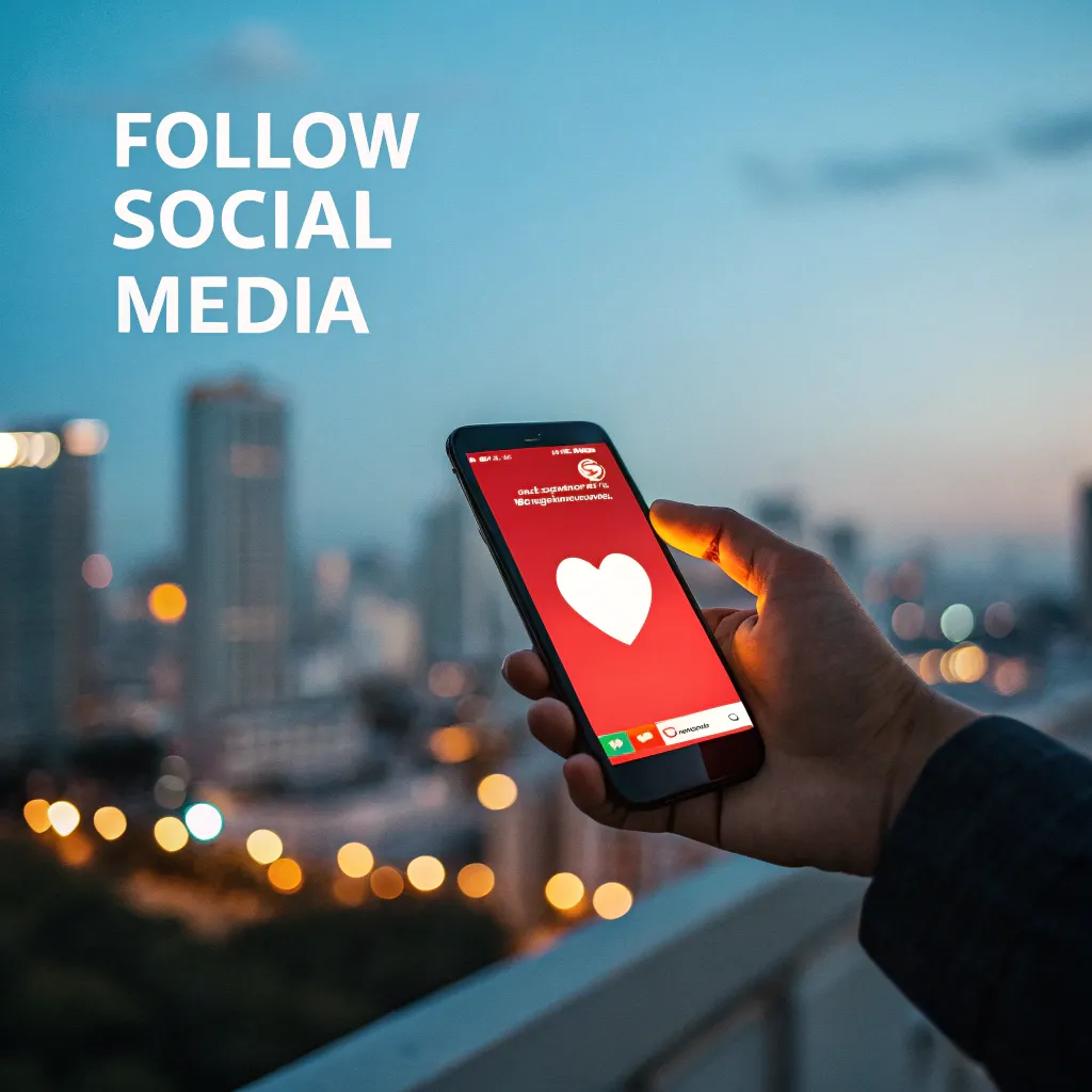Follow us on social media
